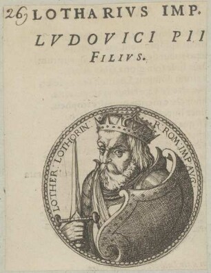 Bildnis von Lothar I.