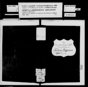 Höchste Befehle des badischen Großherzogs Leopold sowie Präsidialbefehle und Erlasse des badischen Kriegsministeriums