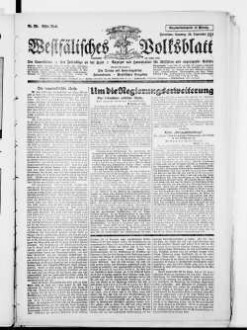 Westfälisches Volksblatt : amtliches Mitteilungsblatt der NSDAP und der Behörden der Kreise Paderborn, Büren, Warburg