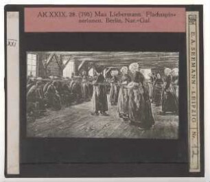 Liebermann, Flachsscheuer in Laren (Berlin AN A I 431)