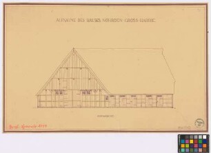 Großharrie ([Land]Kreis Plön): Haus Nohrden. Haupthaus (Ost-Ansicht)