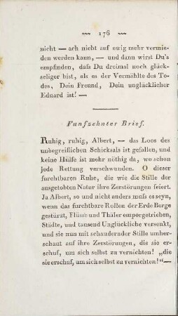 Fünfzehnter Brief.