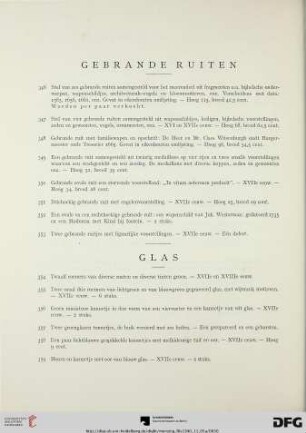 Glas (Nr. 354-369)