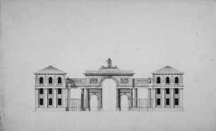 Kassel & Entwurf zum Wilhelmshöher Tor