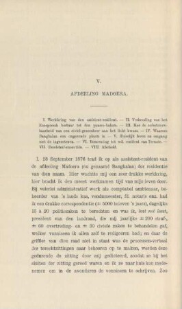 V. (IV.) Afdeeling Madoera