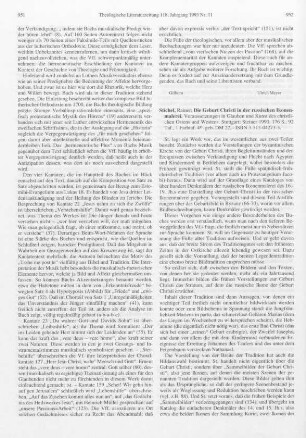 952-953 [Rezension] Stichel, Rainer, Die Geburt Christi in der russischen Ikonenmalerei