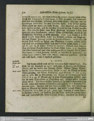[Halberstädt. Dom-Herren. Sec. XV.]