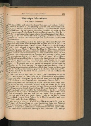 Schleswiger Scharfrichter