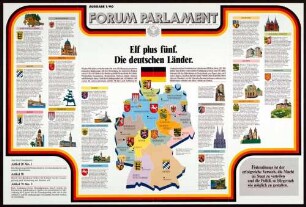"Forum Parlament - Elf plus fünf. Die deutschen Länder." Herausgeber: Sekretariat des Bundesrates, Bonn