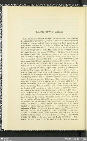 Livre quatorzième