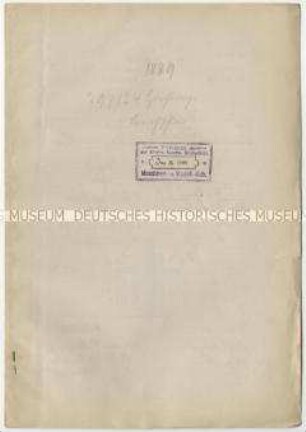 Patentschrift über Schienen für Heuaufzüge, Patent-Nr. 397.124