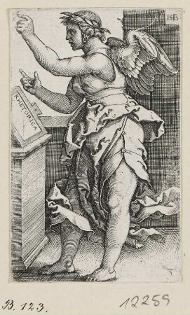 Rhetorica, Blatt 3 der Folge "Sieben freie Künste"