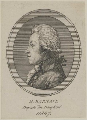 Bildnis des Antoine Barnave
