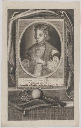 Bildnis der Catharina von Österreich