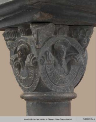 Kapitell mit den Propheten Nathan, Balaam, Elias und mit Moses - S8B31
