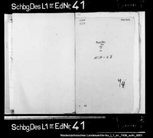 Schuldensachen Henrich Cluver