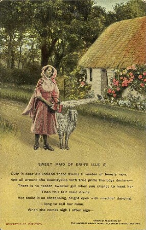 Sweet maid of Erin's Isle (1). Over in dear old Ireland [...]