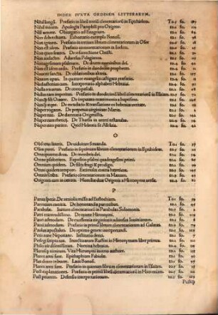 Omnivm Opervm Divi Eusebii Hieronymi Stridonensis Tomvs ..., 1. Parainetika Videlicet Eaqvae Ad Vitam Recte Institvendam Pertinent Complectens