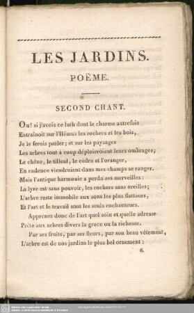 Second Chant