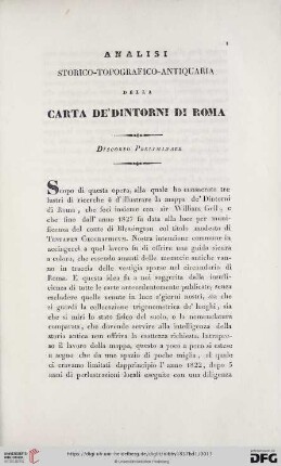 Discorso Preliminare