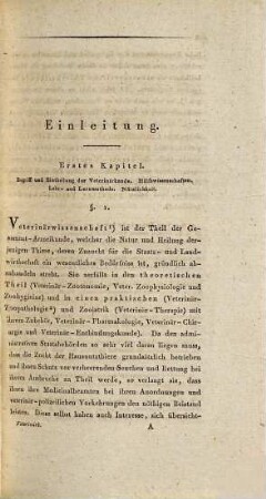 Taschenbuch der Veterinär-Wissenschaft für Medicinal-Beamte, Thierärzte und Ökonomen