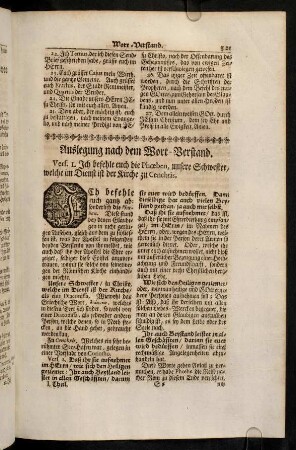 321-331, Auslegung nach dem Wort-Verstand