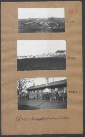 Kriegsgefangenenlager Lechfeld (Appell)