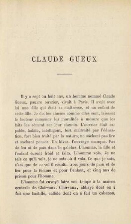 Claude Gueux