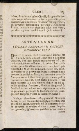 163-199, Articulus XX.-XXIII.
