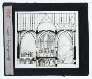 Brandenburg an der Havel, Dom St. Peter und Paul : Schnitt Querhaus
