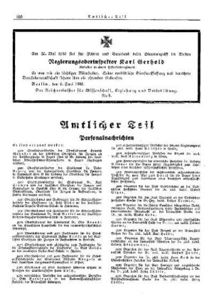 [Todesanzeige Karl Gerhold]