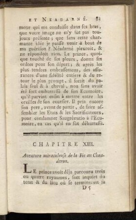 Chapitre XIII. - Chapitre XIV.