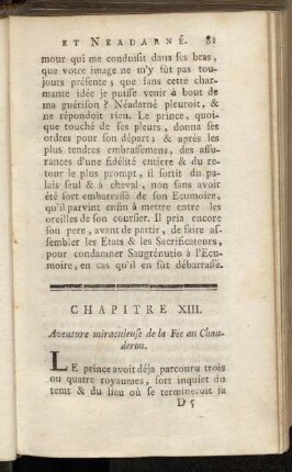 Chapitre XIII. - Chapitre XIV.