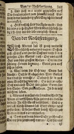 Von der Rechtfertigung.