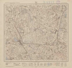 8023 (alte Nr.: 163) AltshausenTopographische Karte des Königreichs Württemberg im Maßstabe 1:25000