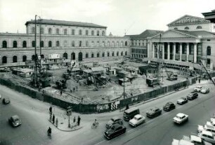 Tiefgarage Max-Joseph-Platz, 1963-1965