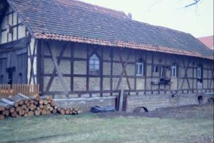 Wirtschaftsgebäude in Fachwerkbauweise