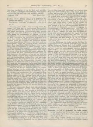 388-394 [Rezension] Destinon, Just. v., Die Quellen des Flavius Josephus. 1. Die Quellen der Archälogie Buch XII - XVII = Jüd. Krieg B. I