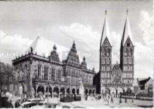 Bremen, Rathaus und Dom