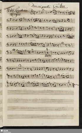 1418. Cavatina: Dove sei perché t'ascondi / Sarti, G.