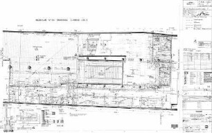 Stuttgart Hbf: Werkplan Personentunnel und Sozialräume Tfz / km 0.059 bis -0.009 - Be- und Entwässerung S-Bahntunnel Baulos 3 / Block 1,2