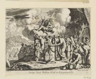 Opferung der Iphigenie, Titelblatt der Folge "Historische und mythologische Darstellungen"