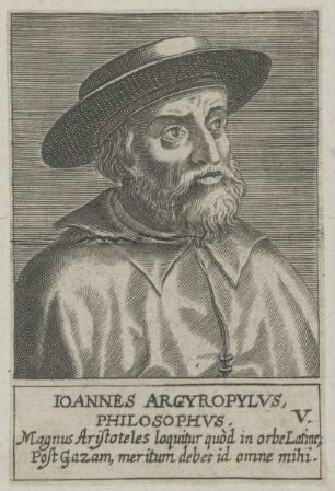 Bildnis des Ioannes Argyropylvs