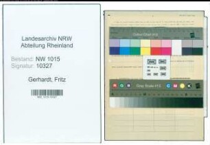 Entnazifizierung Fritz Gerhardt , geb. 09.03.1900 (Stadtangestellter)