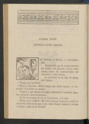 Capítulo XXXII - Empieza otro drama