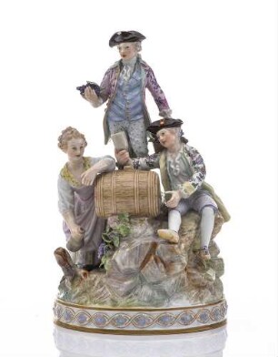 Figurengruppe, Allegorie "Der Herbst"