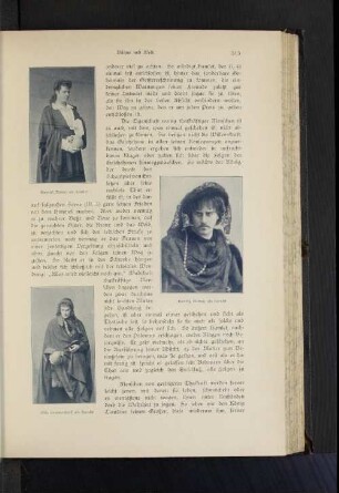 Ludwig Barnay als Hamlet