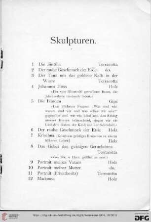 Skulpturen