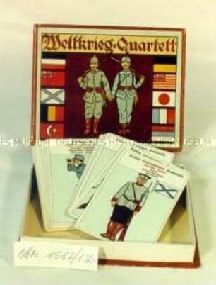 Kartenspiel "Weltkriegs-Quartett"