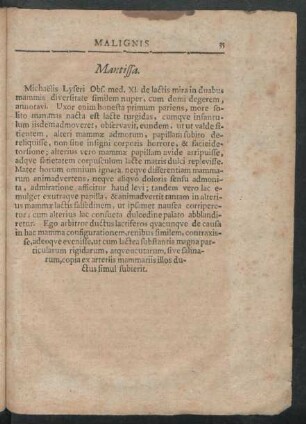 Mantissa.